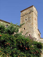 Fototapeta na wymiar Historic castle in Trujillo, Extremadura - Spain