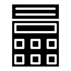 calculator glyph 