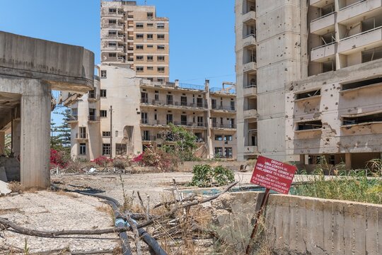 Abandoned city resort of Varosha, Famagusta