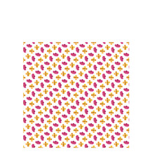 Free vector pink flower sakura seamless pattern.
