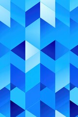 Cobalt blue repeated soft pastel color vector art geometric pattern