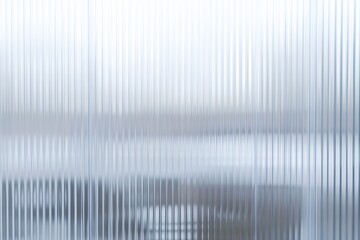 ribbed pane of glass with subtle reflections - obrazy, fototapety, plakaty