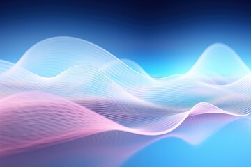 bstract futuristic background with pink blue glowing neon moving high speed wave lines and bokeh lights. Data transfer concept Fantastic wallpaper