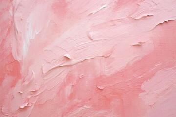 pink paint on a wall
