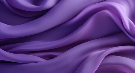 Obraz premium Folds of silk satin fabric lie beautifully on the table. Elegant pastel textile background for advertising goods and business.