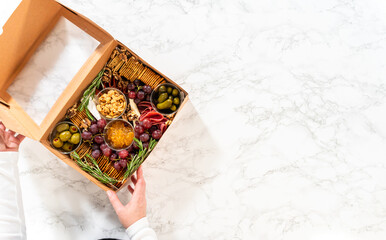 Charcuterie Box-A Delicious Assortment in Gifting Box
