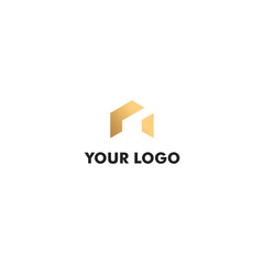 The logo has the concept of the letter A forming a house, suitable for companies operating in the construction and real estate sectors