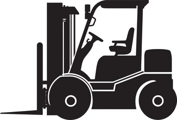 Liftology Dynamic Forklift Emblem CargoCraft Vector Forklift Symbol