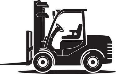 CargoCraft Vector Forklift Symbol LiftMaster Iconic Forklift Design