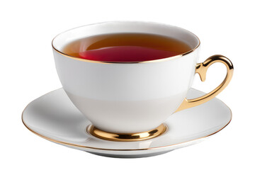 cup of tea isolated on transparent background - Powered by Adobe