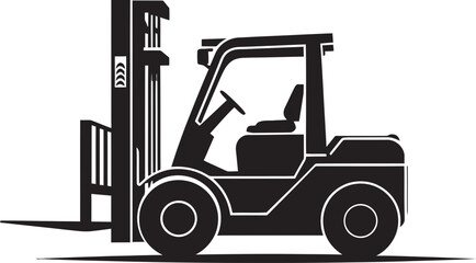 LiftMaster Iconic Forklift Emblem PalletPro Vector Forklift Symbol