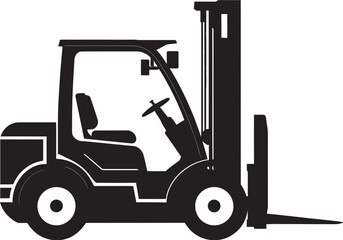 LiftWise Iconic Forklift Design PalletPulse Dynamic Forklift Logo