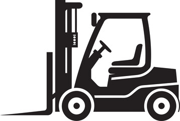 WarehouseWheels Forklift Logo LiftTech Forklift Vector Icon