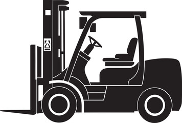 CargoCraft Vector Forklift Symbol LiftTech Forklift Iconic Design