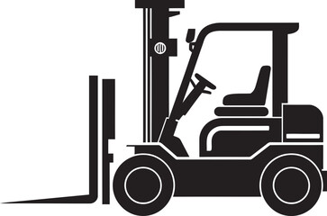LiftCraft Forklift Vector Icon Liftology Dynamic Forklift Emblem