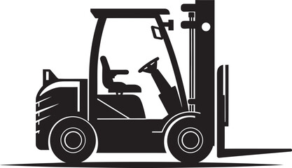 Liftology Iconic Forklift Design CargoMover Dynamic Forklift Logo