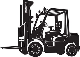 LiftMaster Dynamic Forklift Emblem CargoCraft Vector Forklift Symbol