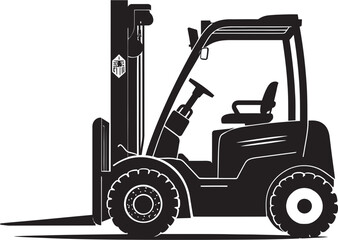 CargoCraft Vector Forklift Symbol LiftMaster Iconic Forklift Design