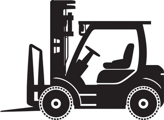 PalletPro Dynamic Forklift Logo ForkliftForce Forklift Vector Icon