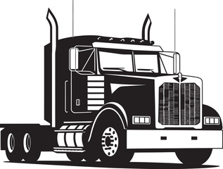 WarehouseWheels Iconic Forklift Design CargoCarrier Dynamic Forklift Logo