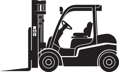 PalletPro Iconic Forklift Design ForkliftForce Dynamic Forklift Logo