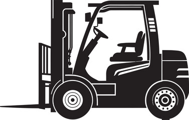 LiftMaster Dynamic Forklift Emblem CargoCraft Vector Forklift Symbol