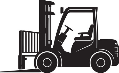 LoadLift Vector Forklift Symbol LiftTech Iconic Forklift Design