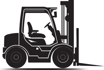 LiftCraft Forklift Vector Icon Liftology Dynamic Forklift Emblem