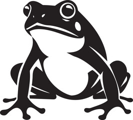 HoppyHaven Frog Iconic Design FroggyFantasy Dynamic Frog Logo