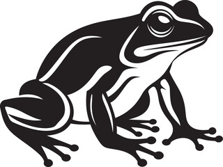 SwampStyle Vector Frog Symbolism JungleJump Iconic Frog Design