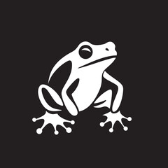 HopHero Dynamic Frog Logo PondPulse Frog Vector Icon