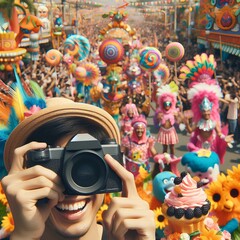 Carnival Celebration Capture in the Camera 