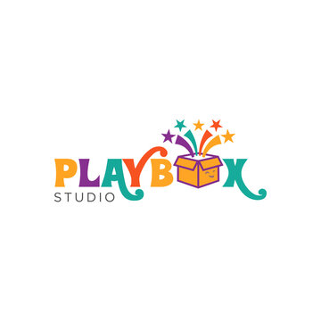 play box design logo