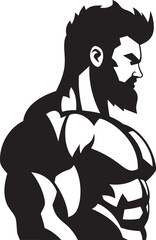 MuscleMaster Fighter Logo 