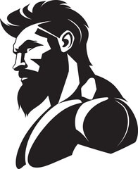 MuscleWarrior Power Symbol MightyGuard Warrior Emblem