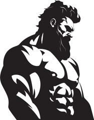 MuscleWarrior Power Symbol MightyGuard Warrior Emblem