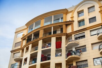 Apartment building in Casablanca, Morocco