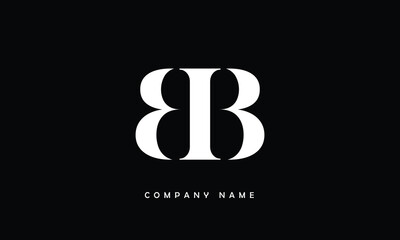 BB, BB Abstract Letters Logo Monogram
