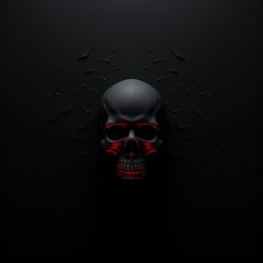Premium 8K Dark Wallpaper: Elevate your screen with high-quality minimalism. Sleek, sophisticated, and cool vibes for a standout computer background, Generative AI