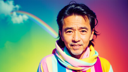 pride month concept generative ai