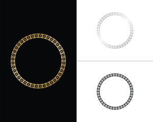 decoration flowers circle frame, Round Decorative Frames