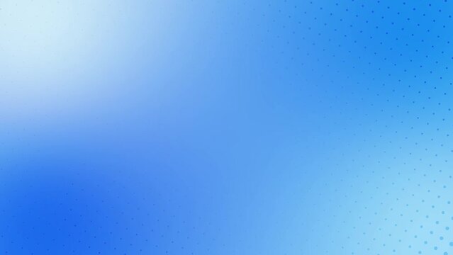 Blue Gradient half tone dots Background 