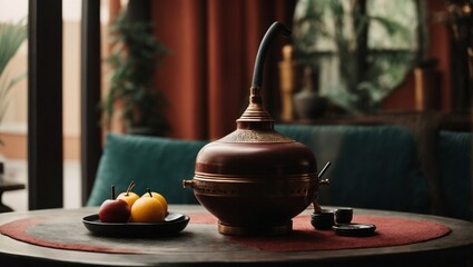 still life with a hookah