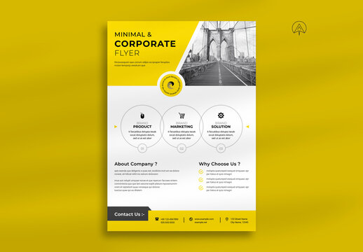 Minimal Corporate Flyer