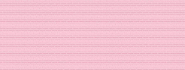Pink brick wall texture for pattern background