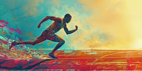 silhouette of a man jumping