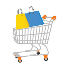 shopping cart illustration