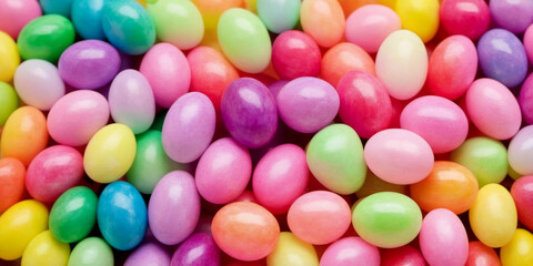 Fototapeta na wymiar Sugar eggs candy sweets background