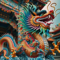 Obraz premium chinese new year decorations