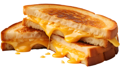 grilled cheese sandwich png, comfort food, melted cheese, toasted bread, sandwich clipart, delicious lunch, transparent background, culinary illustration, savory delight